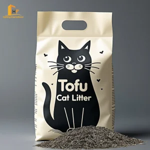 Produto para animais de estimação areia para gatos aglomerante livre de poeira