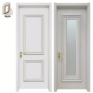Waterproof Bathroom Restroom Door Pure WPC