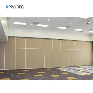 Durable Sliding Folding Acoustic Movable Partition Wall for Hotel