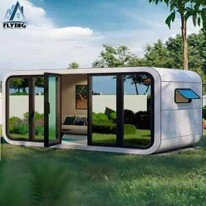 Modular Green Container House Tiny Steel Structure Home And Office Pods For Hotels And Ready To Ship