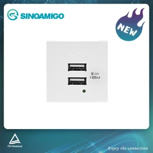 Wholesale 2.1A TUV Dual Port USB Phone Charger