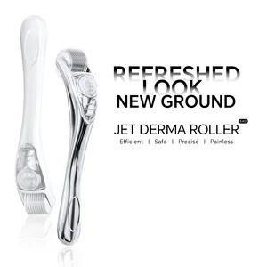 JetRoller Microneedling Infusion Therapy Hyaluronic Acid Serum Derma Rolling System For Skin &amp; Scalp And Hair Growth