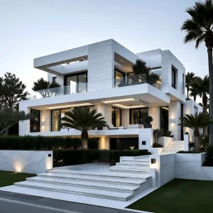 Fast-Install Low-Cost Villa Modern 3 Bedroom Two-Story Prefabricated House