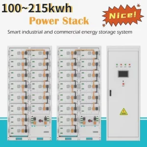 High-Efficiency Hybrid Solar Battery Storage for 100kwh &amp; 200kwh