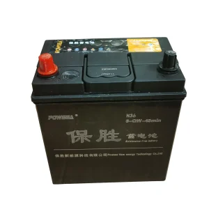 Sealed Lead Acid Automotive Mf Ns40z 12V36ah38ah40ah JIS Standard Rechargeable Storage Car Auto Starter Battery
