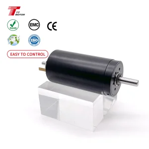 35*71mm High Power Density High Speed Lower Noise 12V 24V Brush Coreless Dc Motor