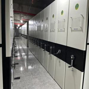 High Density Storage Mobile Shelving Quality Library Metal Furniture Mobile Compact Shelving