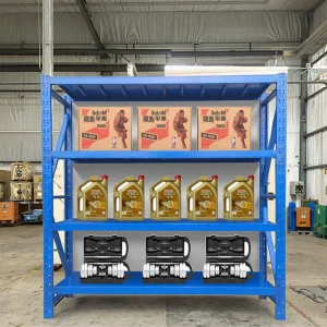 Heavy Duty 5 Industrial Steel Shelves Boltless Corrosion Protection Powder Coated Supermarket Pallet Racking Carton 100-500kg