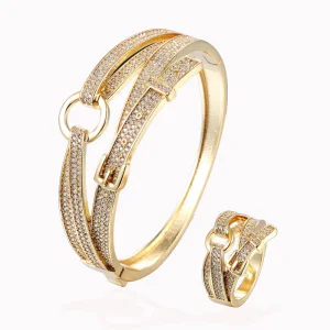 Fashion Jewelry Multi Layers Bangle Ring