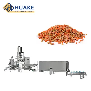 Automatic Fish Feed Preparation Packaging Mixing Production Equipment