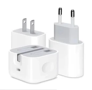 Pd20W Charger 20W USB-C Type C Us/EU/UK Fast Charging Power Adapter Phone Charger