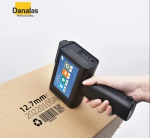 Compact Handheld Inkjet Printer for Convenient on-The-Go Printing
