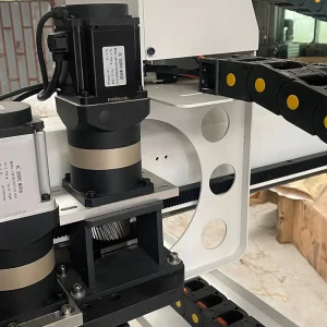 Gantry Robot Integrated System for Industrial Welding and Automated Palletizing