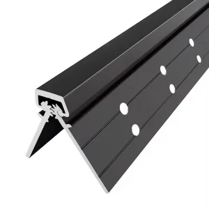 Heavy Duty Half Surface Chinese Gear Continuous Hinge Door Modern Design Aluminum Door