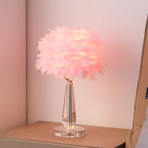 Feather Table Lamp