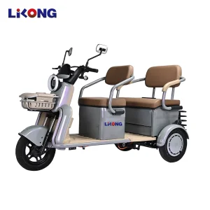 Philippines Popular 3 Passenger Seats E Trike 3-Wheel Electric Trcycle for Adults