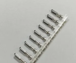 Premium EV High-Voltage Connector Terminals, Gold-Plated for Optimal Signal Integrity