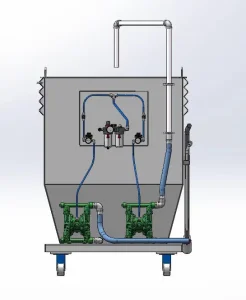 New Type Remove Abrasive Garnet Sand Remover From Water Jet Cutting Machine Tank