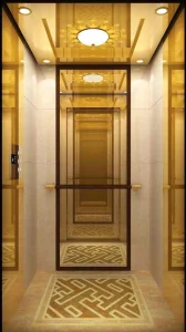 1000kg 1.75m/S Machine Roomless Passenger Elevator