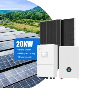 Sistema Solar Híbrido Residencial 20kw