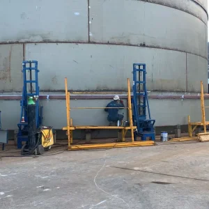 PLC Electrically Controlled Lead Screw Jacking Mechanical System