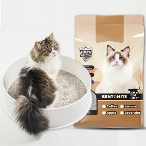 OEM Designs &amp; Free Branding Service Quick-Dry Anti-Bacterial Bentonite Cat Litter