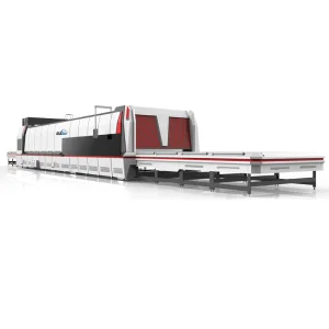 Flat and Bending Glass Tempering Machine with Low E