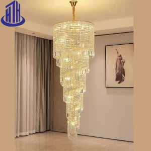 Customized Architectural Crystal Luxury Ceiling Hanging Lighting (118)