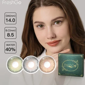 Free Samples Freshgo SYMPHONY Colored Contacts Beauty Eye Lenses Natural Cosmetic Contact Lenses Lentes De Contacto Lentilles