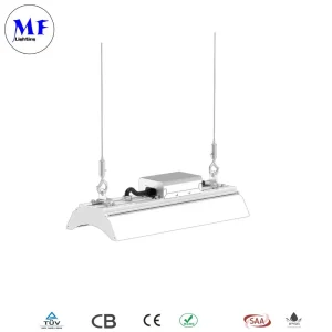 Factory Price 50W 100W 150W 200W IP66 Aluminum Linear LED High Bay Light with 5years Warranty for Warehouse Factory
