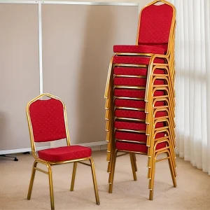 Metal Dining Chairs for Hotels Weddings Banqueting VIP Meetings Restaurants Events Party for Church