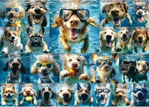 Underwater Dogs Jigsaw Puzzle