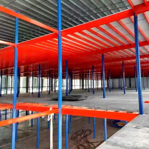 Industrial Mezzanine Rack Heavy Steel Pallets