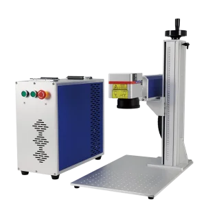 Factory Price 20W 30W Fiber Laser Marking Machine AI Portable Bench-Top Compact Design Easy Operation Gold Silver Jewelry