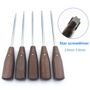 Orthopedics Bone Screwdriver Star Stainless Steel Bone Screw Driver Veterinary Orthopedics Instruments