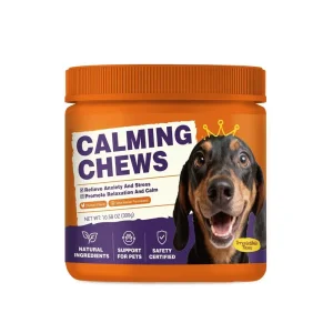 OEM Soft Chews for Dogs and Cats Pet Health Care Supplement for Anti-Stress and Anxiety Peaceful Calming Chews for Pets