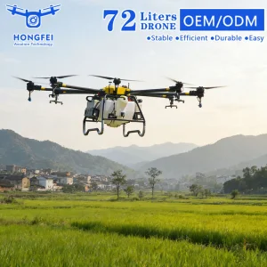 Max 80kg Carga 72 Litros 8 Drones Agrícolas de Eje para la Agricultura - Drone de Carga Grande para Protección de Cultivos en Venta