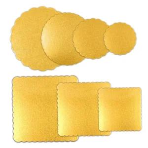 China Set of 50 Colorful Cake Boards Bulk Round Cardboard Baking Sheets for Wedding Cakes & Cookies Suppliers, Factories