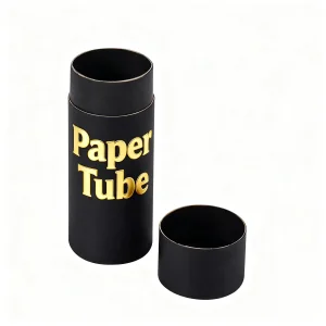 Custom Paper Cardboard Peptides Medicine Cylinder Capsules Protein Powder Food Supplements Paper Tube Packaging Boxes