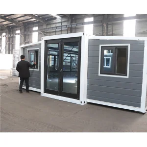 Envio de casas personalizáveis dobráveis, casas prefabriadas feitas de contêineres, estrutura modular, lojas de casas