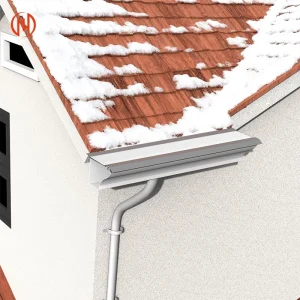 Customized Heating Metal Mesh Aluminum Leaf Guard Gutter Guards