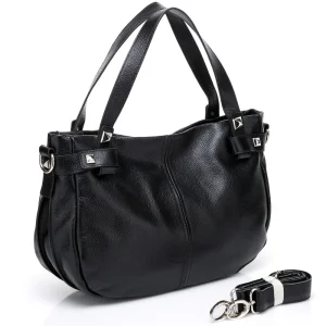 Bolsa Hobo de Couro Francis, Bolsa de Lazer em PU com Duas Alças