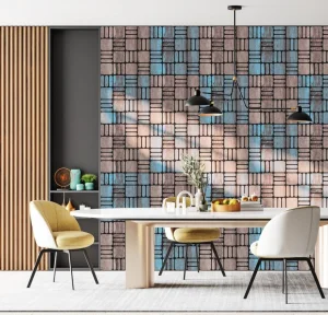 Customized Grille Wood Strip Anti-Collision Insulation Board Sound Insulation Board