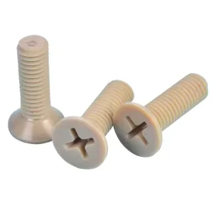 Insulation High Temperature Resistance Plastic Hexagon Allen Socket Hex Bolt Round Pan Head Peek Screws