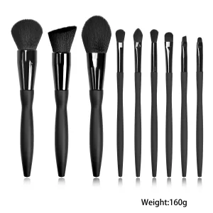Conjunto de Pinceles de Maquillaje para Productos Cosméticos al por Mayor 9PCS Kit de Herramientas de Belleza para Sombra de Ojos y Base