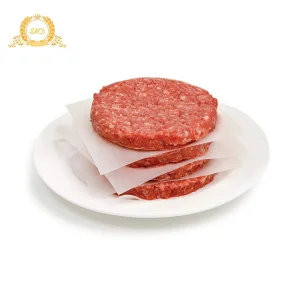 OEM Customized Recyclable Patty Paper Wax Paper Roll Sheet Burger Patty Paper