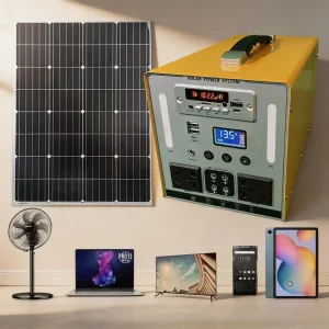 Portable 50W 100W 200W 300W Solar Power Station LiFePO4 Battery Factory Price Portable Power Station for Home Camping Emergency