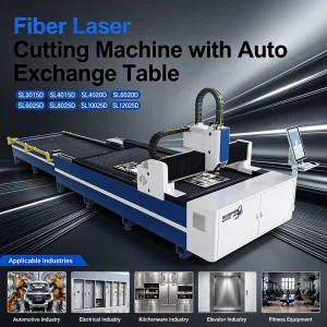 High Power CNC Fiber Laser Cutter