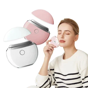 Electric Guasha Massage Tool Face up Roller Whitening Anti-Puffiness Wrinkle Remover Portable Facial Beauty Device