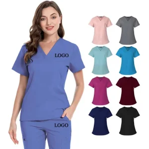 Uniforme hospitalar unissex para enfermagem médica